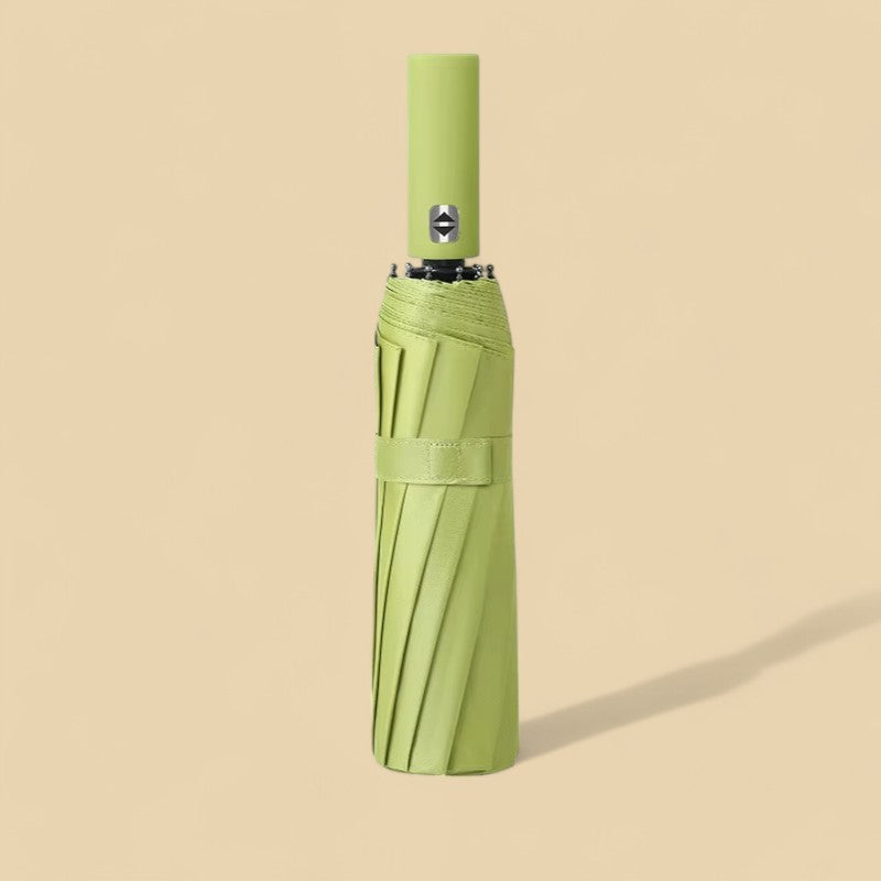 Large Waterproof Umbrella UV Protection, Automatic Umbrella - Matcha Green