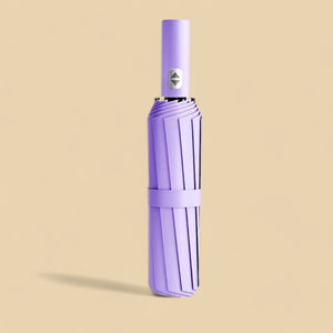 Large Waterproof Umbrella UV Protection, Automatic Umbrella - Lilac Purple