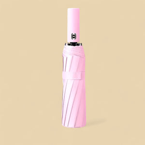 Large Waterproof Umbrella UV Protection, Automatic Umbrella - Peach