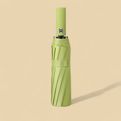 Large Waterproof Umbrella UV Protection, Automatic Umbrella - Matcha Green