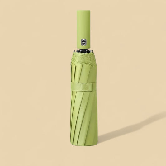 Large Waterproof Umbrella UV Protection, Automatic Umbrella - Matcha Green