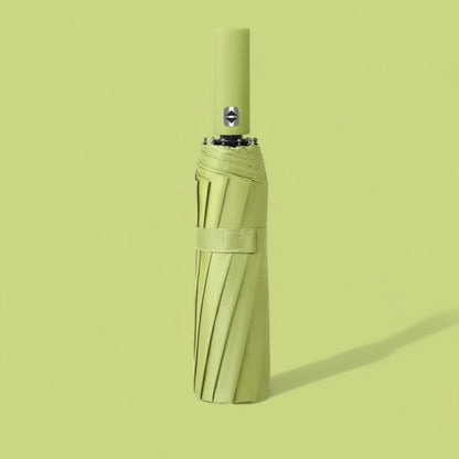 Large Waterproof Umbrella UV Protection, Automatic Umbrella - Matcha Green